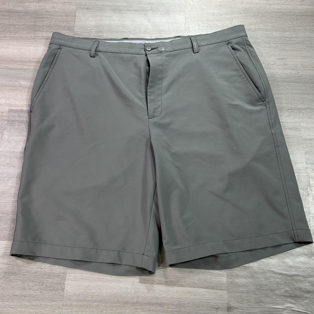 FootJoy Shorts Mens 40 Gray Golf Chino Performance Stretch 10 Inch Inseam